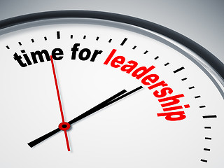 Image showing time for leadership