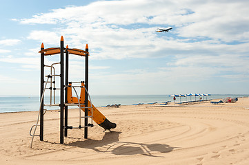 Image showing Landing for beach fun