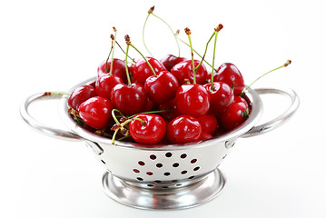 Image showing Cherry in bowl