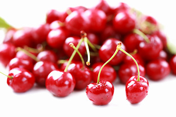 Image showing Cherry in bowl