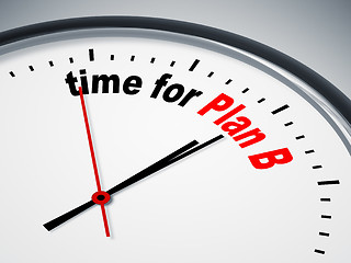 Image showing time for Plan B