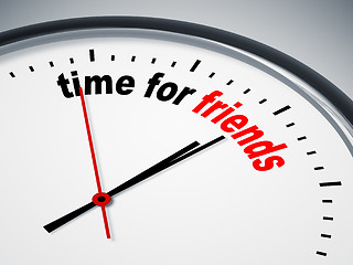 Image showing time for friends