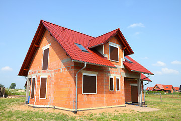 Image showing House construction