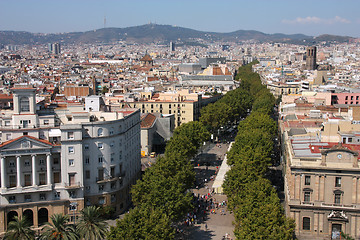 Image showing Barcelona - Rambla