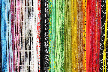 Image showing Colorful beads