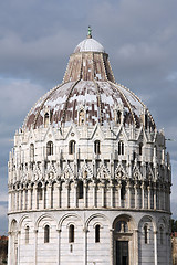 Image showing Pisa baptistery