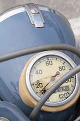 Image showing Vintage speedometer