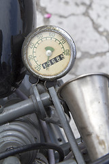 Image showing A speedometer