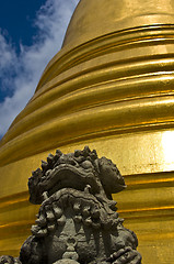 Image showing Golden chedi