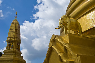 Image showing Golden chedi