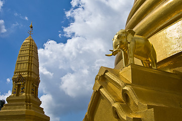 Image showing Golden chedi