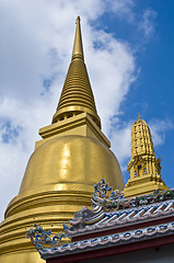 Image showing Golden chedi