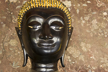 Image showing Black buddha