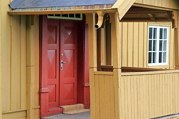 Image showing Old Norwegian farmhouse