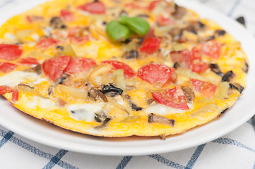 Image showing Egg Omelette