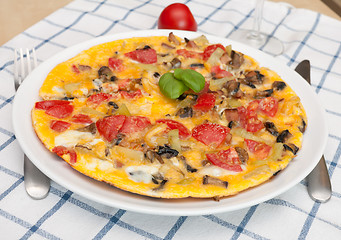 Image showing Egg Omelette