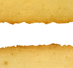 Image showing Vintage Paper Edges