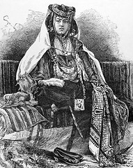 Image showing Nail Arab Woman