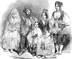 Image showing Algerian Family