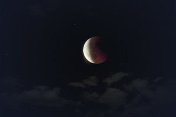 Image showing lunar eclipse 2011