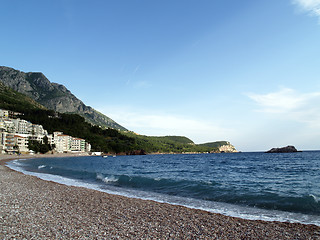 Image showing Montenegro beach
