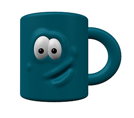 Image showing mug with face