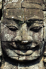 Image showing Giant buddha statue at Angkor, Cambodia