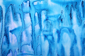 Image showing Abstract watercolor background on paper texture 