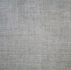 Image showing Linen fabric as background 