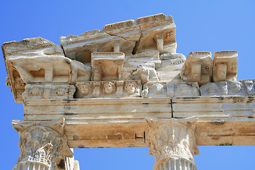 Image showing Turkey. Side. Ruins of a temple of Apollo 