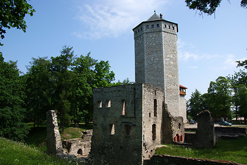 Image showing Ruins of a castle 