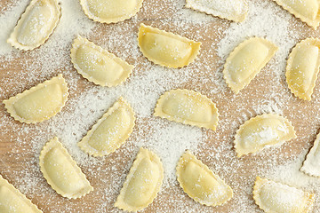 Image showing Uncooked ravioli