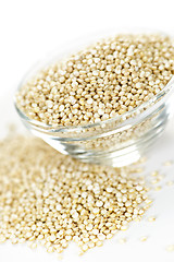 Image showing Quinoa grain in bowl