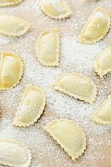 Image showing Uncooked ravioli