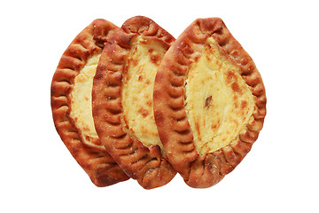 Image showing traditional karelian pasties from Finland