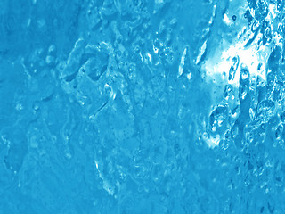 Image showing natural blue ice texture