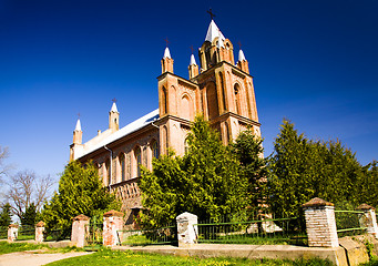 Image showing The ancient Catholic church 