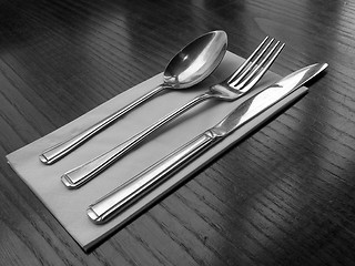 Image showing Cutlery