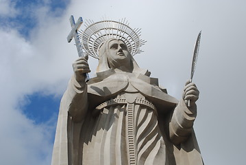 Image showing Santa Rita Statue