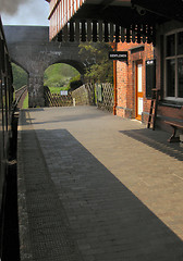 Image showing old station platform