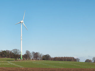 Image showing Wind turbine energy