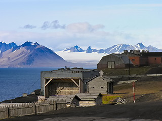 Image showing Artic rural housing landscape