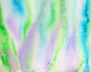 Image showing Abstract watercolor background on paper texture 