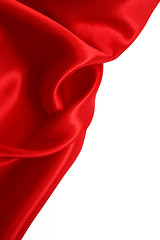 Image showing Smooth Red Silk 