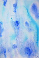 Image showing Abstract watercolor background on paper texture 