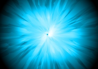 Image showing Blue abstraction