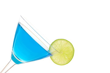 Image showing blue drink