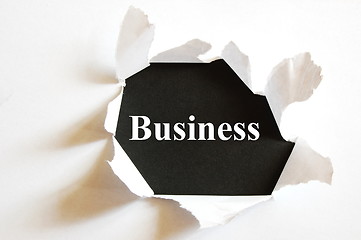 Image showing black business