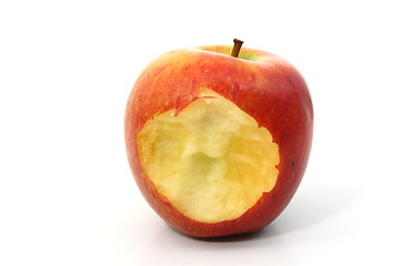 Image showing apple on white