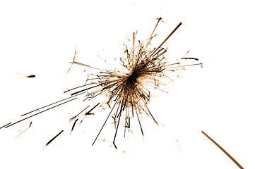 Image showing holiday sparkler